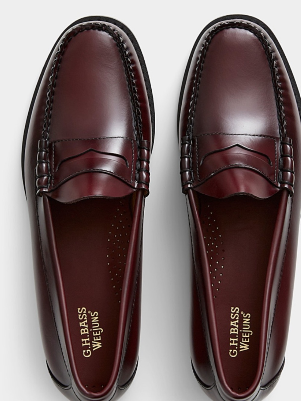 Unisex Weejuns  Loafers in Wine Burgundy 7.5  wide fit 8 review pictures